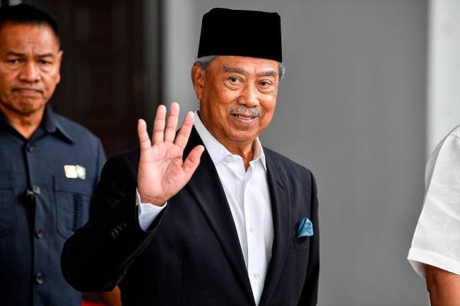 Former Prime Minister, Tan Sri Muhyiddin Yassin. - BERNAMApix