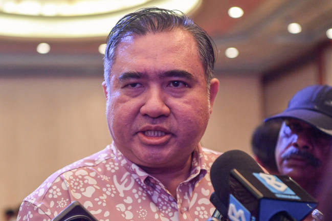 Menteri Pengangkutan Anthony Loke. - BERNAMApix