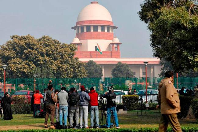 For representational purposes only: Supreme Court in New Delhi on Jan 22, 2020 - REUTERSpix