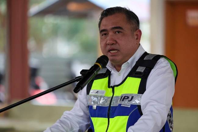 Transport Minister, Anthony Loke. - BERNAMApix