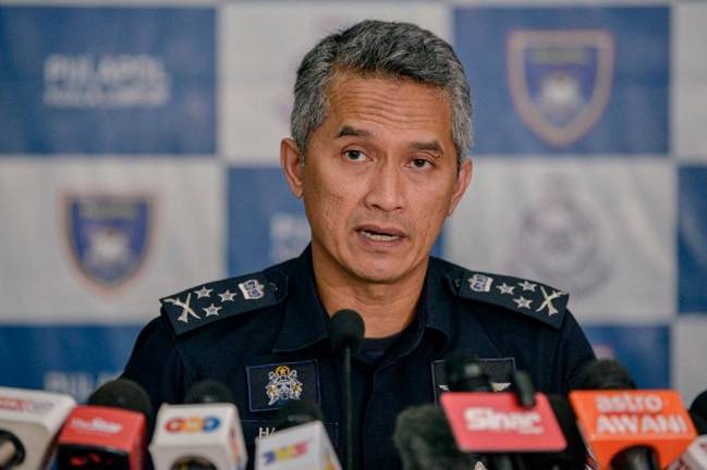 Bukit Aman Criminal Investigation Department (CID) director, Datuk Seri Mohd Shuhaily Mohd Zain. - BERNAMApix