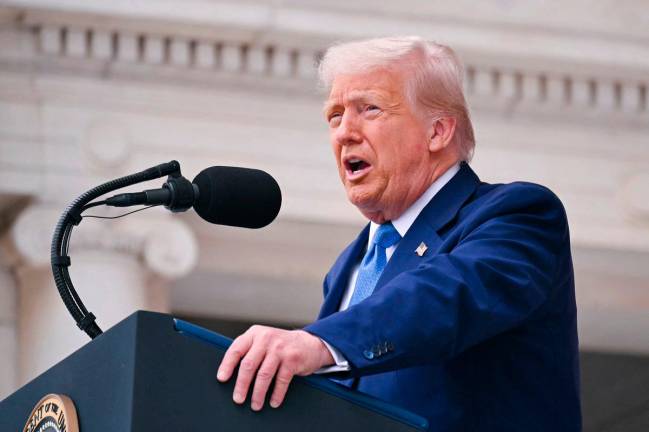 US President Donald Trump. - AFPpix