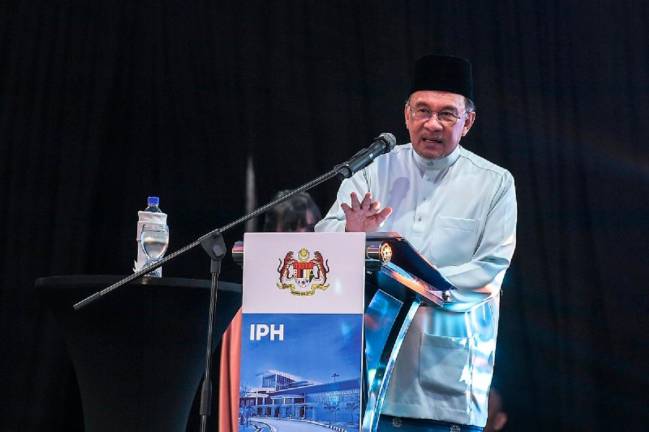 Prime Minister, Datuk Seri Anwar Ibrahim. - BERNAMApix
