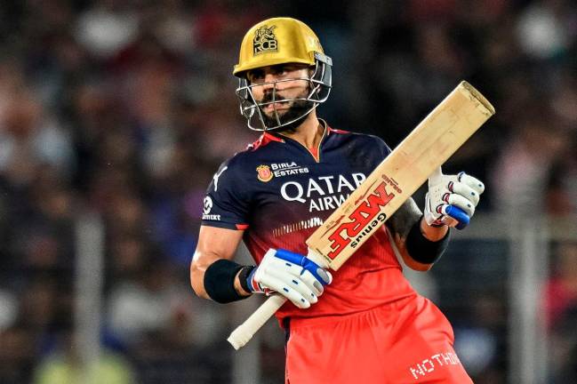 Virat Kohli. – AFPPic