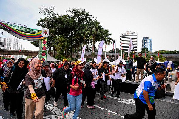 Media Walk Hunt 2023–Bernamapix