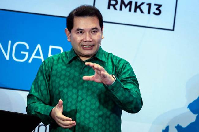 Economy Minister, Rafizi Ramli. - BERNAMApix