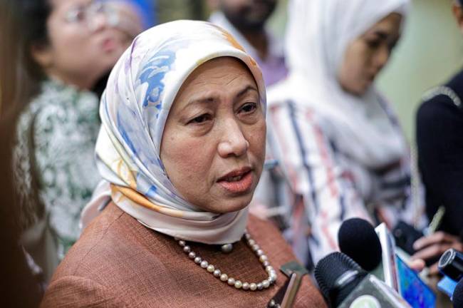 Minister of Women, Family and Community Development (KPWKM), Datuk Seri Nancy Shukri. - BERNAMApix