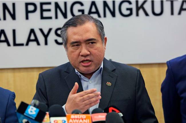 Transport Minister, Anthony Loke Siew Fook. - BERNAMApix