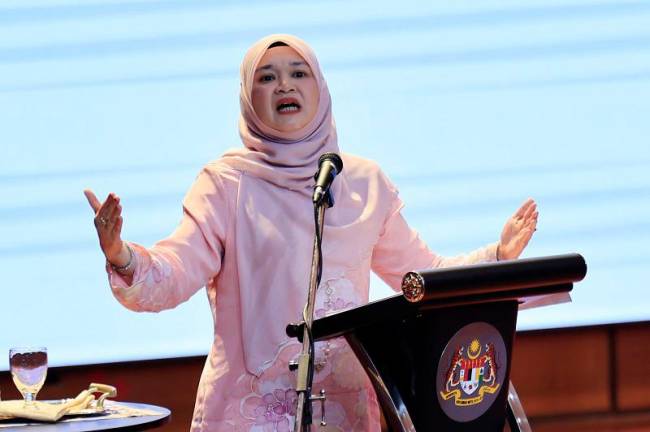 Education Minister, Fadhlina Sidek. - BERNAMApix