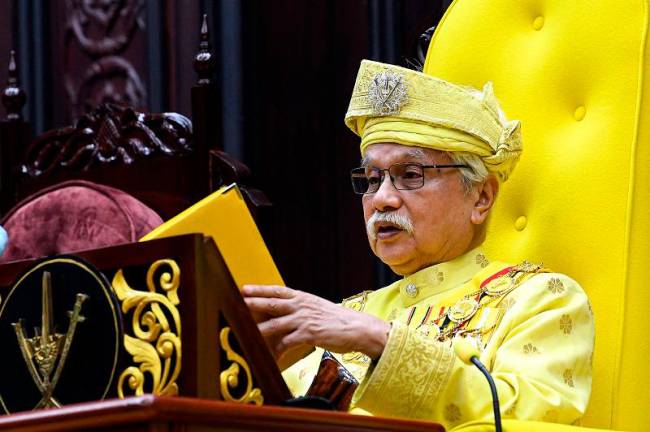 Yang Dipertuan Besar Negeri Sembilan, Tuanku Muhriz Tuanku Munawir. - fotoBERNAMA