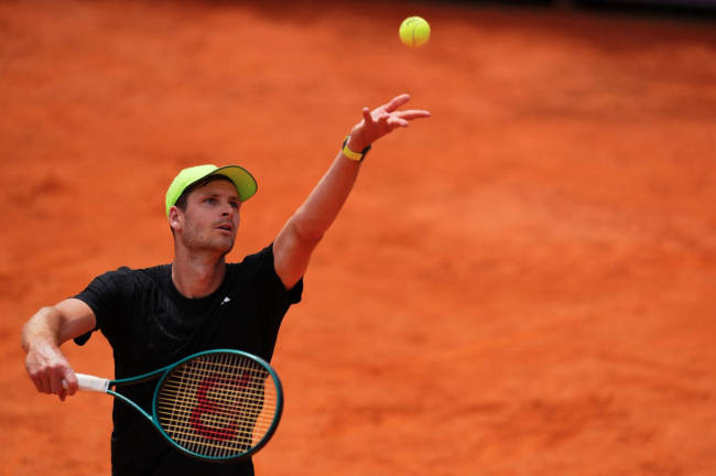 Hubert Hurkacz. - REUTERS