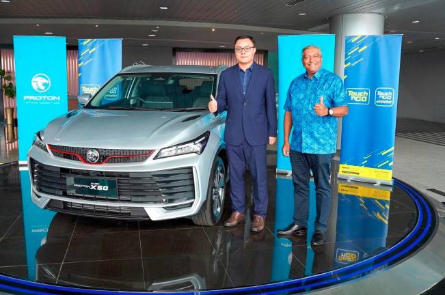 Proton X50 to come standard with Touch ‘n Go RFID in new mobility partnership
