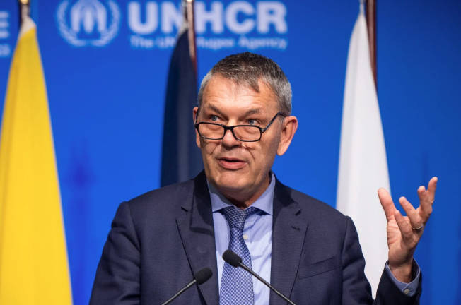 Ketua Pesuruhjaya Agensi Kerja dan Bantuan Bangsa-Bangsa Bersatu bagi Pelarian Palestin di Asia Barat (UNRWA) Philippe Lazzarini. - AFPpix