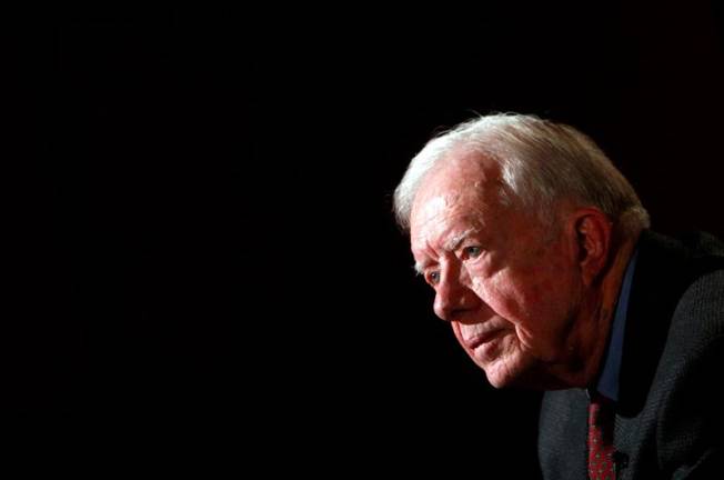 Former U.S. President Jimmy Carter. - REUTERS/Amr Abdallah Dalsh/File Photo