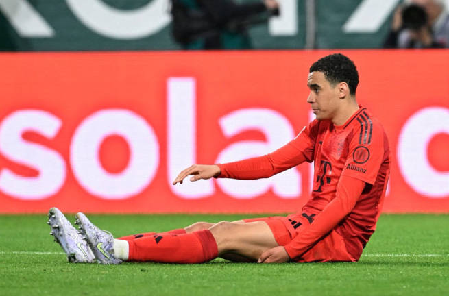 Bayern Munich’s star playmaker Jamal Musiala. - REUTERS