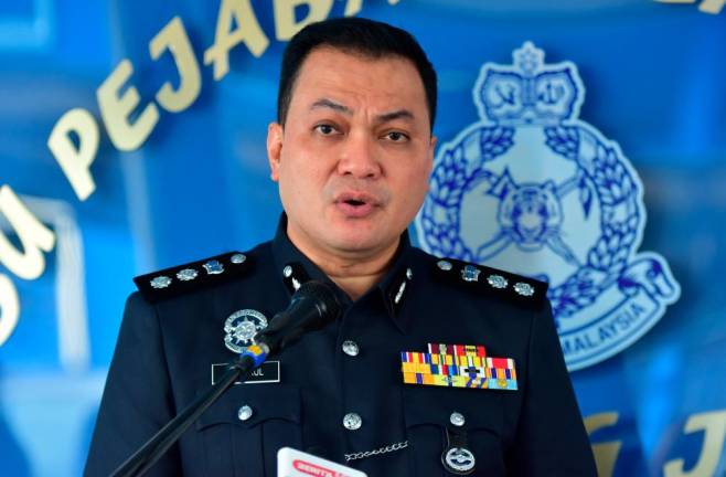 Petaling Jaya District Police chief, ACP Shahrulnizam Ja’afar. - BERNAMApix