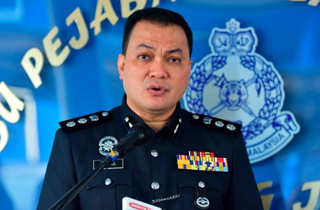 Petaling Jaya district police chief, ACP Shahrulnizam Ja’afar. - BERNAMApix