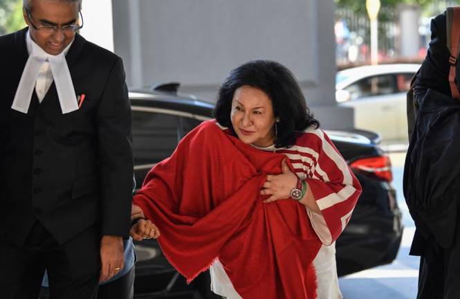 Datin Seri Rosmah Mansor. - BERNAMAPIX