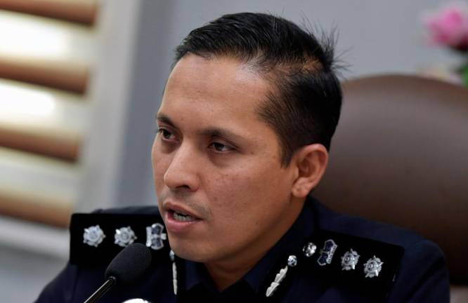 Shah Alam police chief, ACP Mohd Iqbal Ibrahim. - BERNAMAPIX