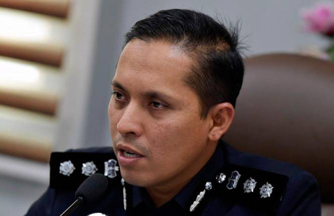 Shah Alam police chief, ACP Mohd Iqbal Ibrahim. - BERNAMApix