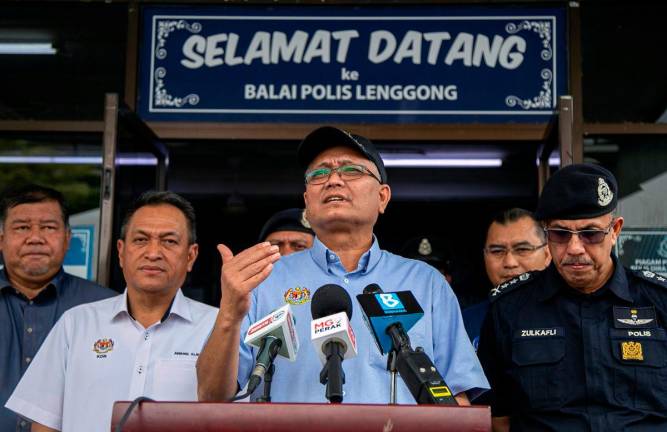 Deputy Home Minister Datuk Seri Dr Shamsul Anuar Nasarah - BERNAMApix