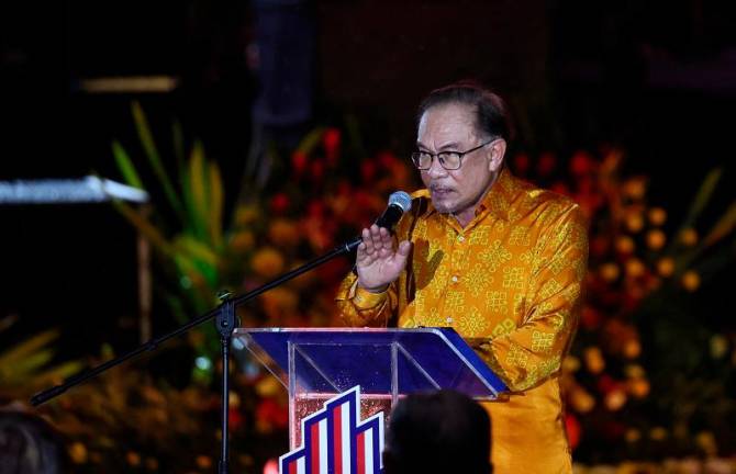 Perdana Menteri, Datuk Seri Anwar Ibrahim. - fotoBERNAMA