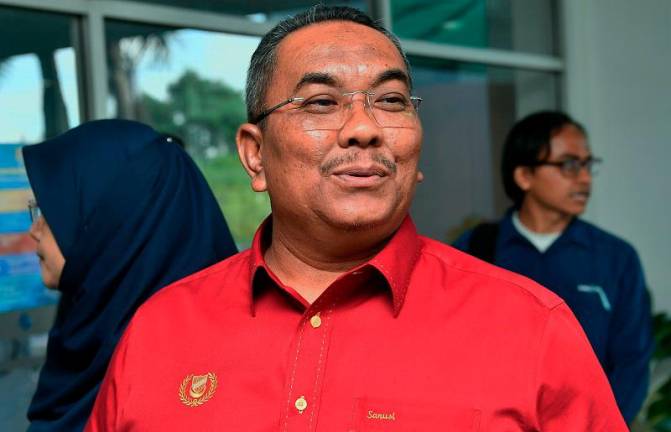 Kedah Menteri Besar, Datuk Seri Muhammad Sanusi Md Nor. - BERNAMApix