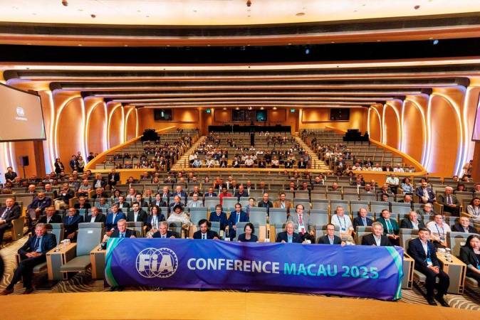 The Conference of the Fédération Internationale de l’Automobile (FIA), hosted by the Automobile General Association Macao-China (AAMC) supported by Galaxy Macau™, successfully concluded on June 12 at the state-of-the-art Galaxy International Convention Center (GICC).