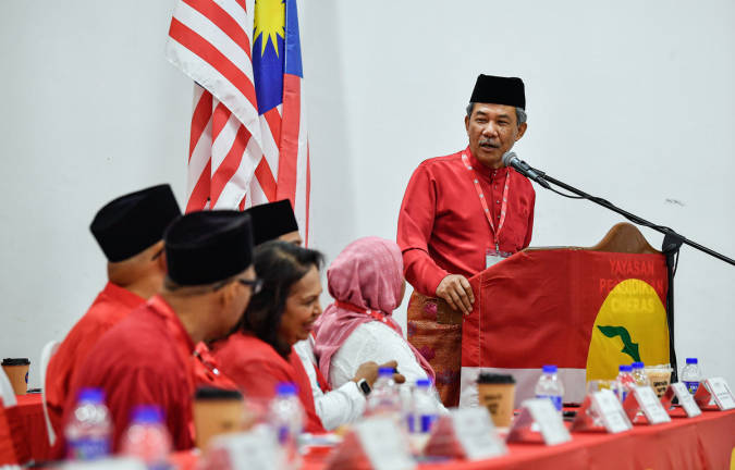UMNO deputy president Datuk Seri Mohamad Hasan. - BERNAMApix