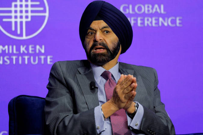 World Bank President Ajay Banga attends the Milken Institute Global Conference 2025 in Beverly Hills, California, U.S., May 5, 2025. - REUTERSpix