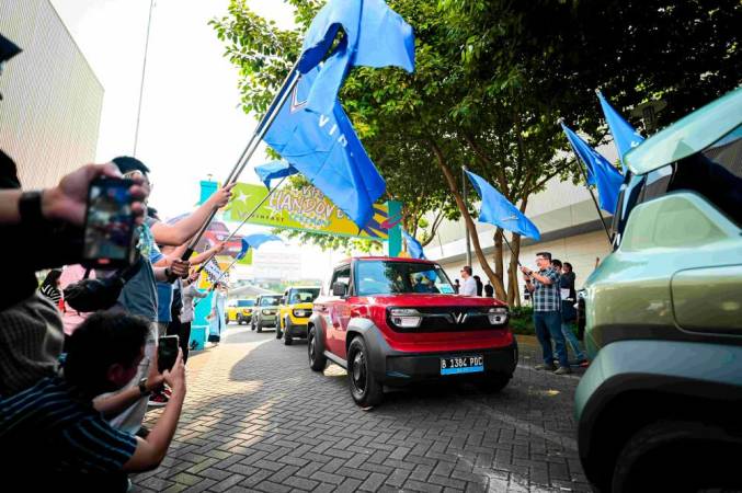 VF 3 – the newest VinFast’s EV in Indonesia.