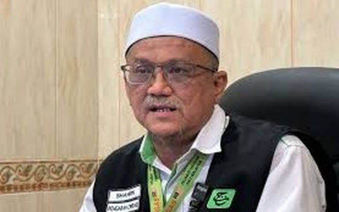 Pilgrims Fund Board (TH) Guidance Operations Director Shahrin Awaludin. - BERNAMApix