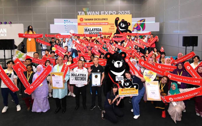 Kredit: Taiwan Exellence via BERNAMA