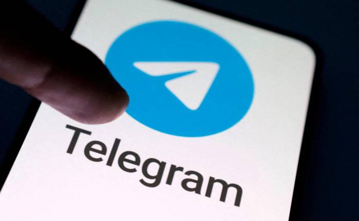Telegram app logo is seen in this illustration taken, August 27, 2024. - REUTERSpix