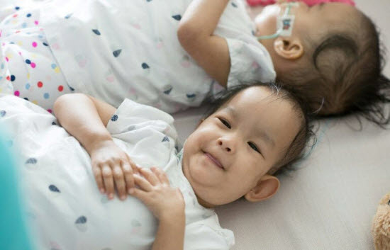 Six days after being separated in a long and complex operation, ex-conjoined twins Nima and Dawa are still not ready to go their own ways. — AFP