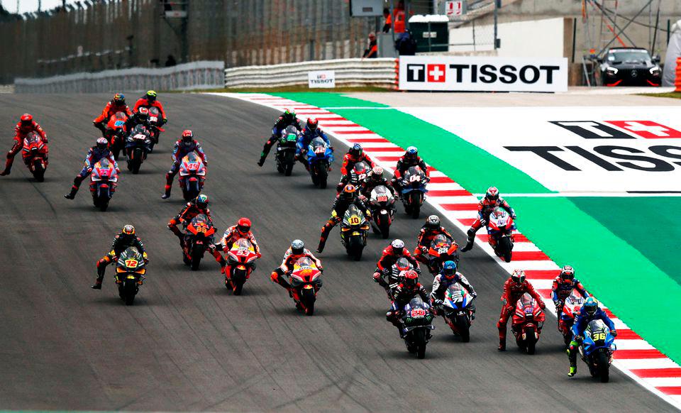 MotoGP - Portuguese Grand Prix - Algarve International Circuit, Portimao, Portugal - April 24, 2022 General view during the MotoGP race REUTERSPIX