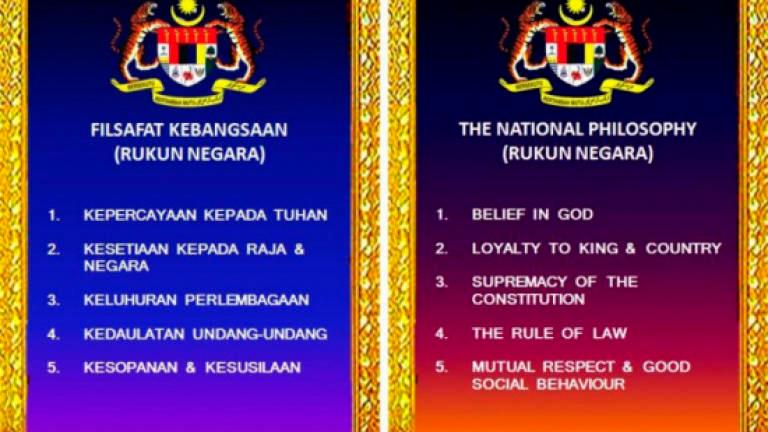 Oratory contest a good avenue to foster appreciation for Rukun Negara