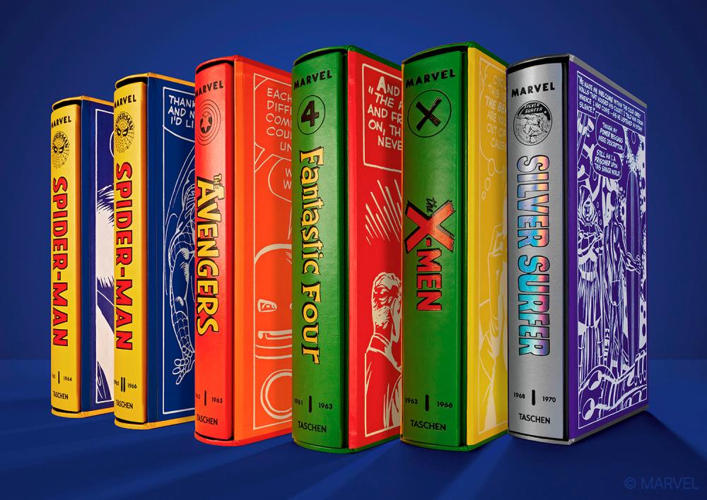 $!Taschen’s Marvel Comics Library series.