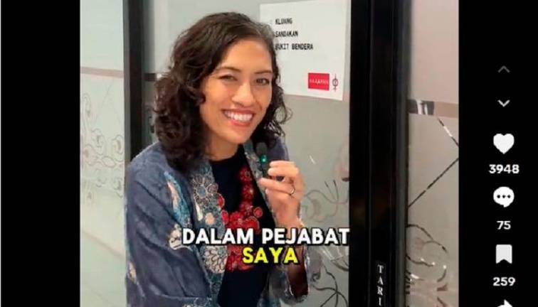 Screenshot TikTok @syerleena_rashid