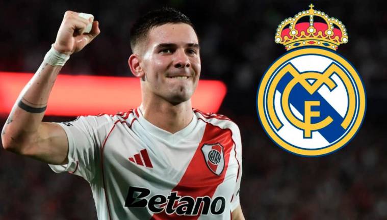 Franco Mastantuono from River Plate. - via Goal.com