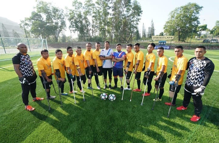 Facebook pix courtesy of Malaysia Amputee Football