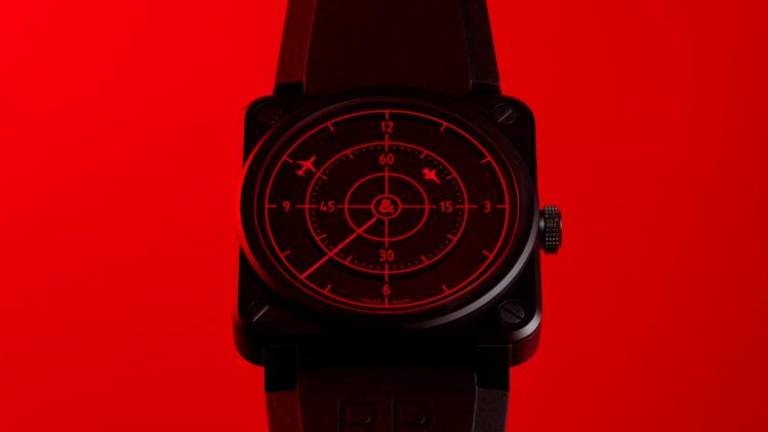 The BR 03-92 Red Radar Ceramic watch.