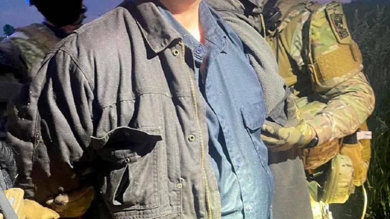 This unlocated handout photo released by the Ramsey County Sheriff’s Office on June 15, 2025 shows Vance Boelter, the suspected killer of a Democratic Minnesota state lawmaker, as he was being apprehended. - AFP PHOTO / RAMSEY COUNTY SHERIFF’S OFFICE