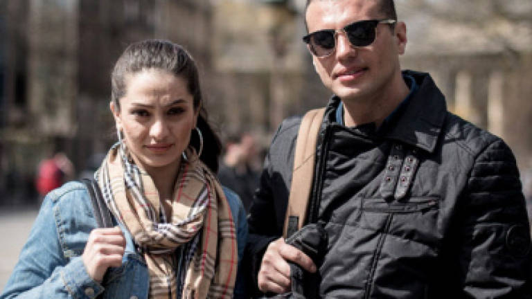 Afghan filmstar in miserable French exile after death threats over veil