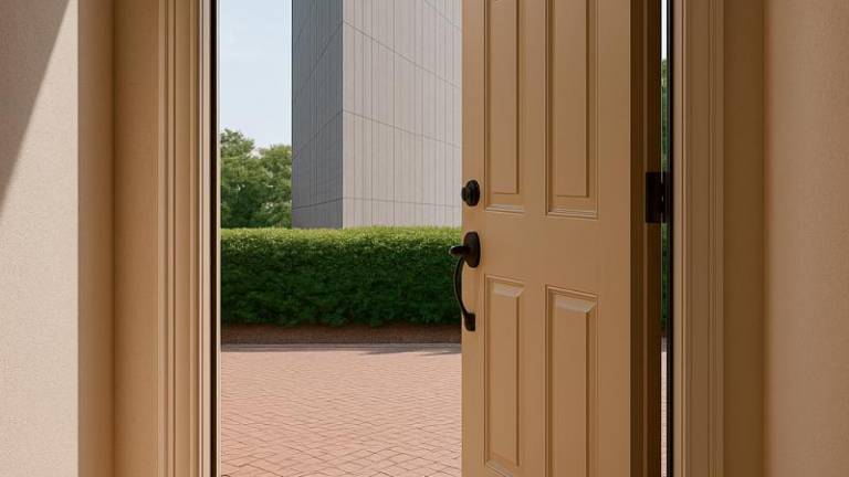 In feng shui, a door is known as the ‘mouth of qi’, where energy enters.
