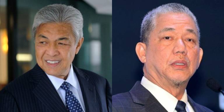 Deputy Prime Ministers Datuk Seri Dr Ahmad Zahid Hamidi and Datuk Seri Fadillah Yusof. - BERNAMApix