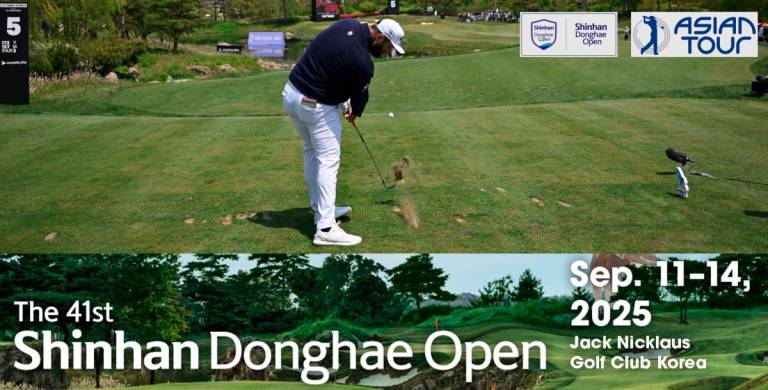 Shinhan Donghae Open tees off in Incheon