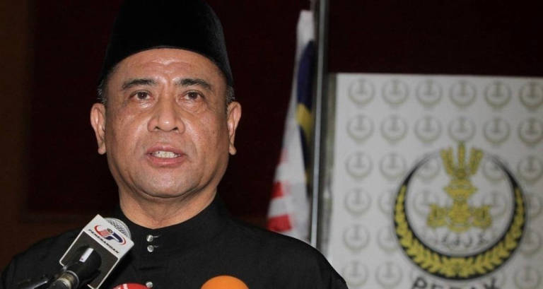 Perak Menteri Besar Datuk Seri Saarani Mohamad. - BERNAMA
