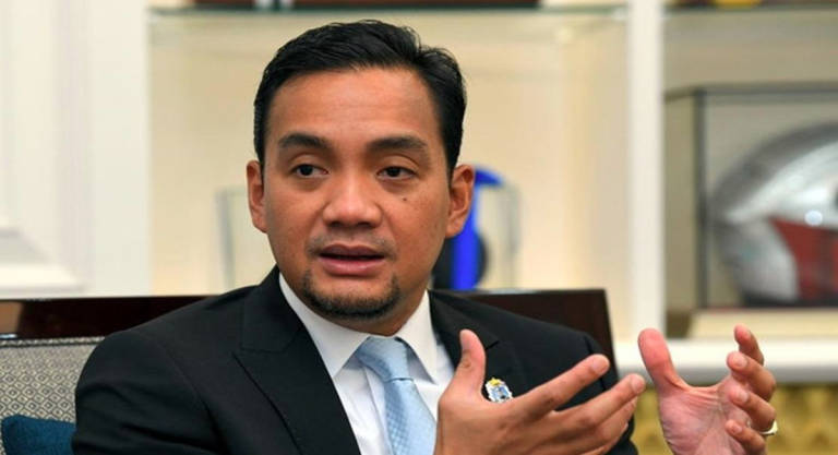 Johor Menteri Besar Datuk Onn Hafiz Ghazi. - BERNAMA