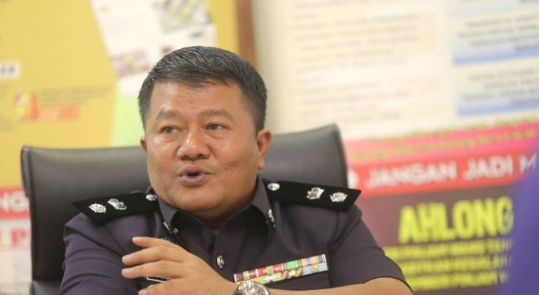 Ketua Polis Daerah Manjung ACP Hasbullah Abd Rahman. - BERNAMApix